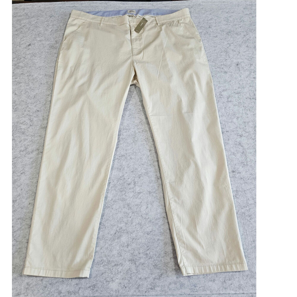 J Crew Pants, Slim Boyfriend Chino, Natural, New with tags, J. Crew Plus Sz 35